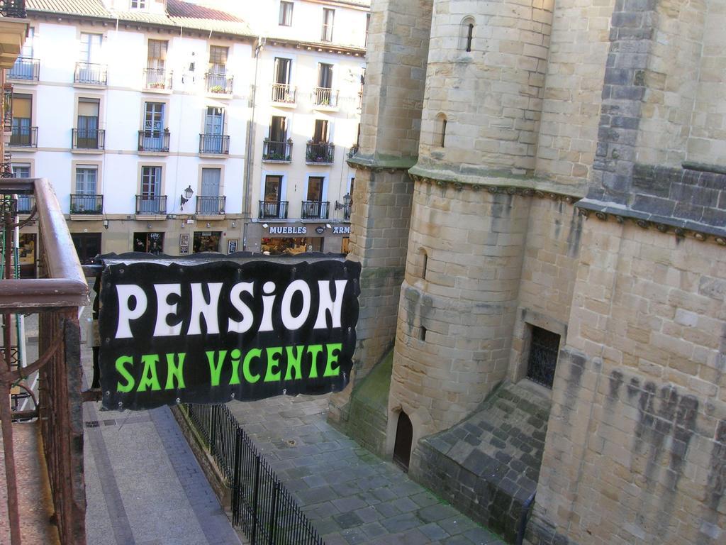 Pension San Vicente San Sebastián Exteriör bild